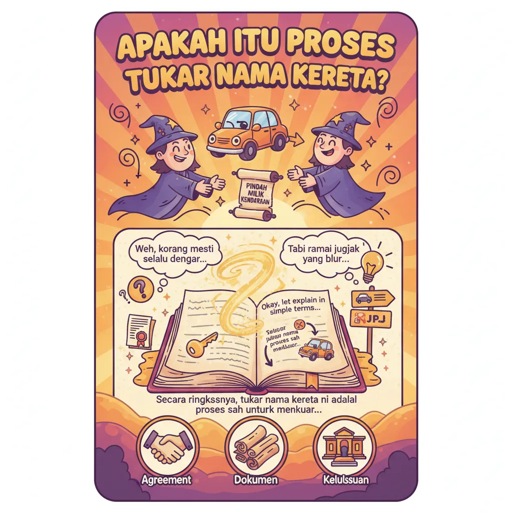 Apakah Itu Proses Tukar Nama Kereta?