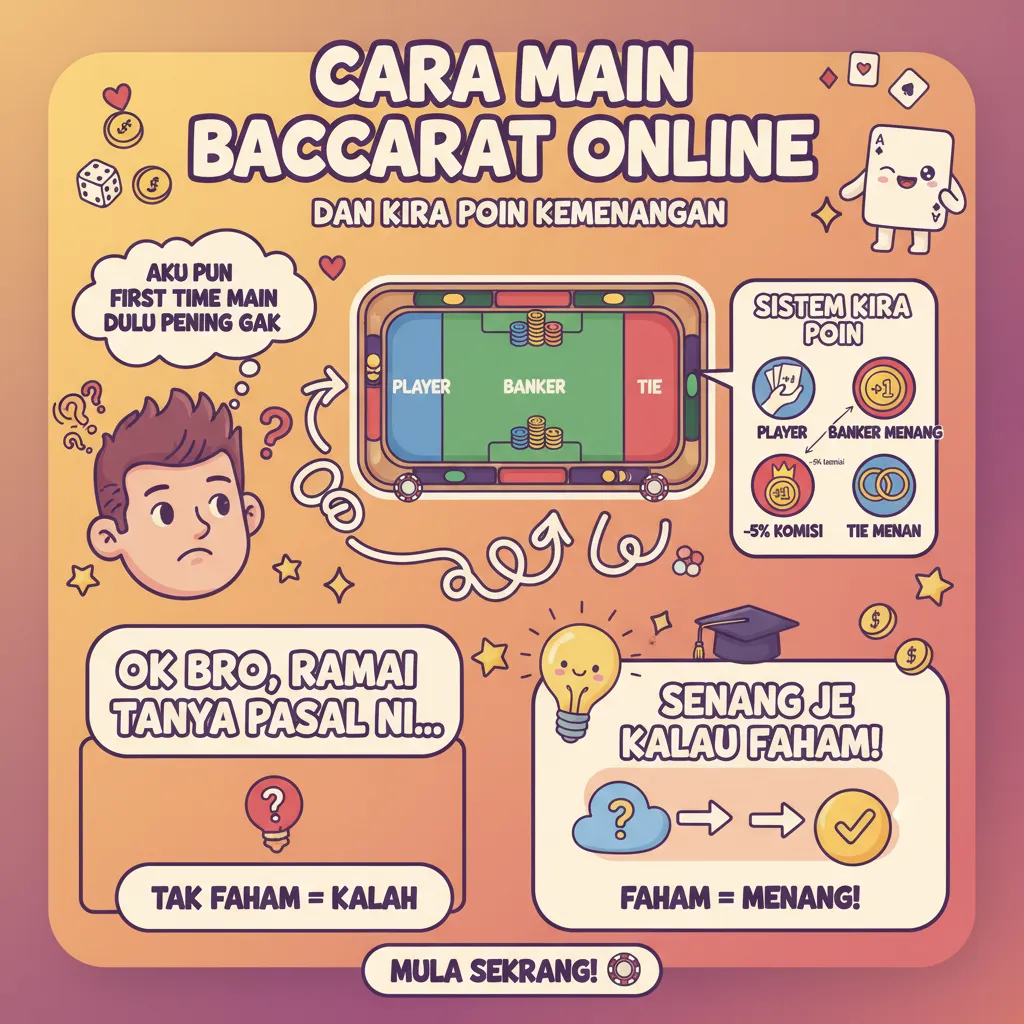 Cara Main Baccarat Online dan Kira Poin Kemenangan