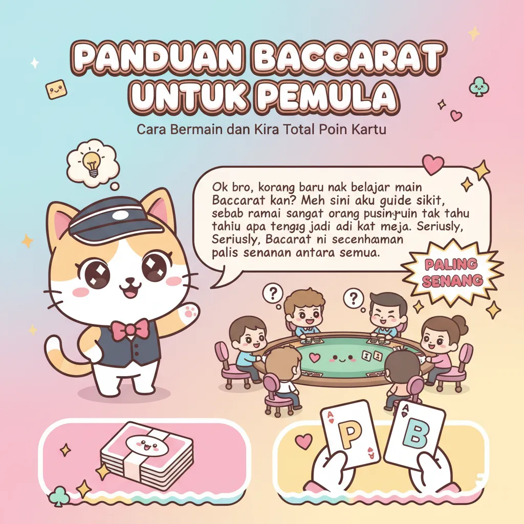 Panduan Baccarat untuk Pemula: Cara Bermain dan Kira Total Poin Kartu