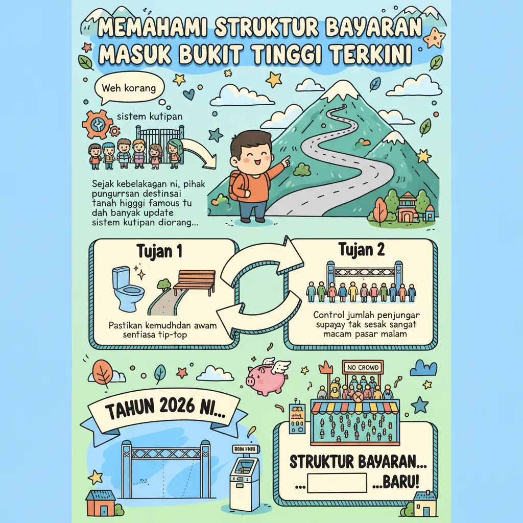 Memahami Struktur Bayaran Masuk Bukit Tinggi Terkini