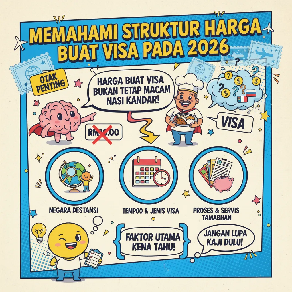Memahami Struktur Harga Buat Visa pada 2026