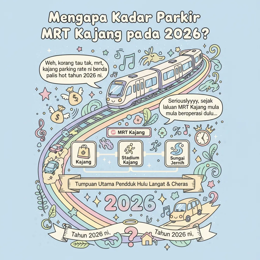 Mengapa Kadar Parkir MRT Kajang Penting pada 2026?