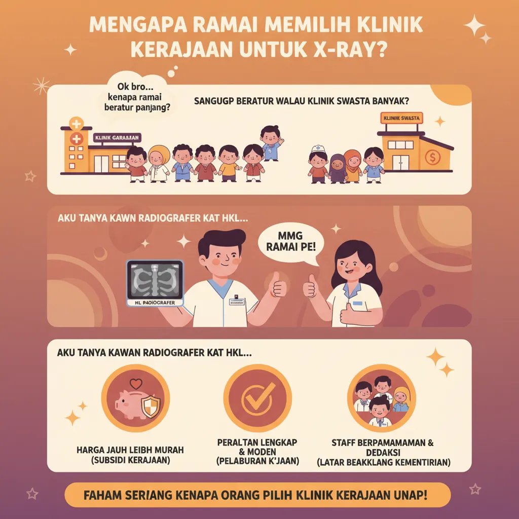 Mengapa Ramai Memilih Klinik Kerajaan untuk X-Ray?