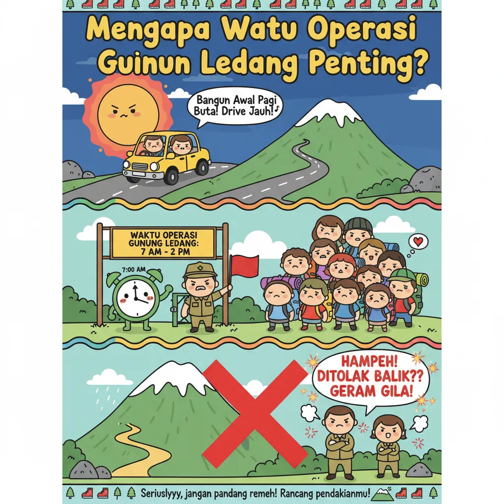 Mengapa Waktu Operasi Gunung Ledang Penting?