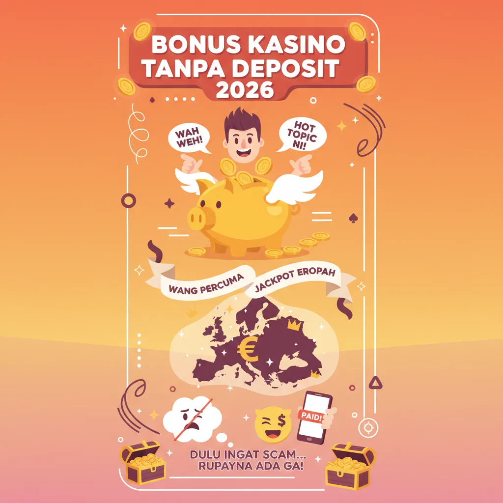 Bonus Kasino Tanpa Deposit: Wang Percuma & Jackpot Eropah