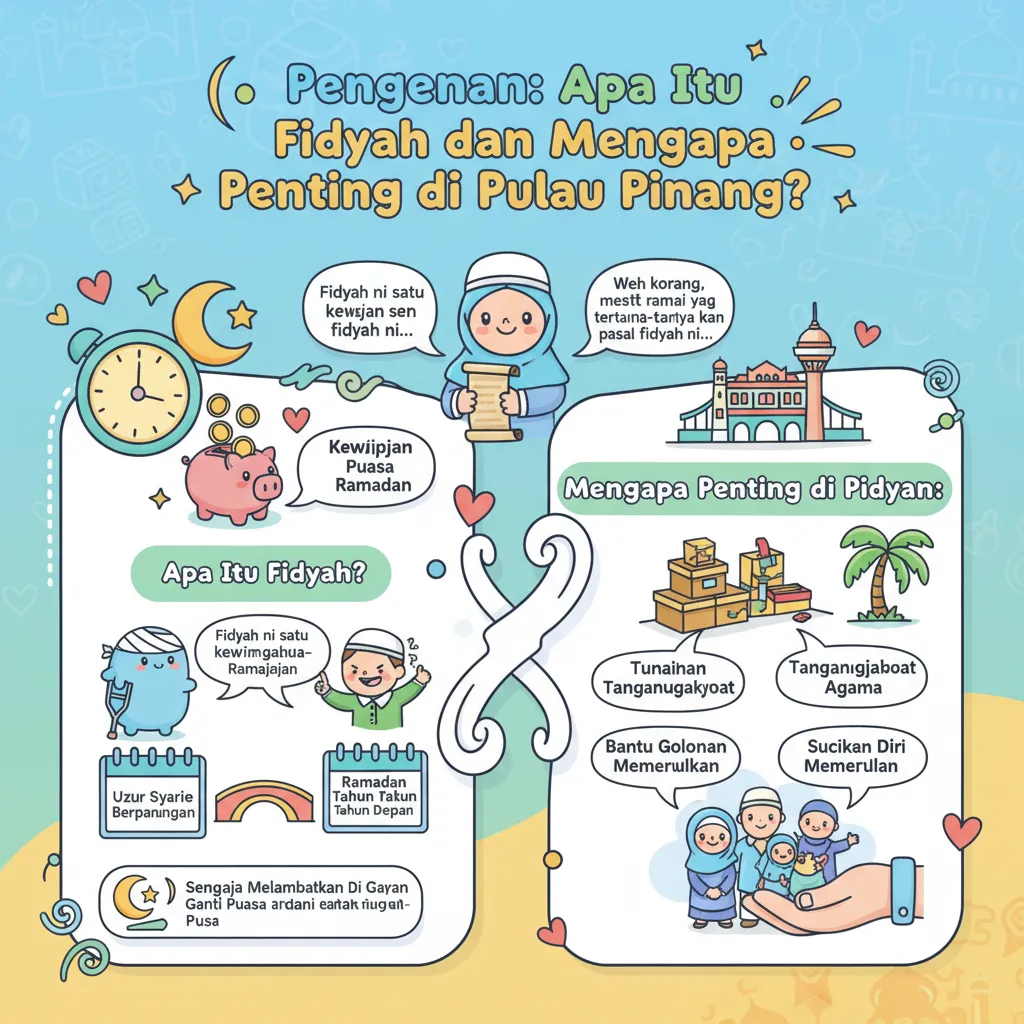 Pengenalan: Apa Itu Fidyah dan Mengapa Penting di Pulau Pinang?