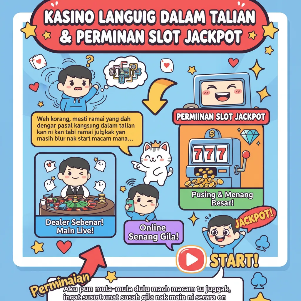 Kasino Langsung Dalam Talian & Permainan Slot Jackpot