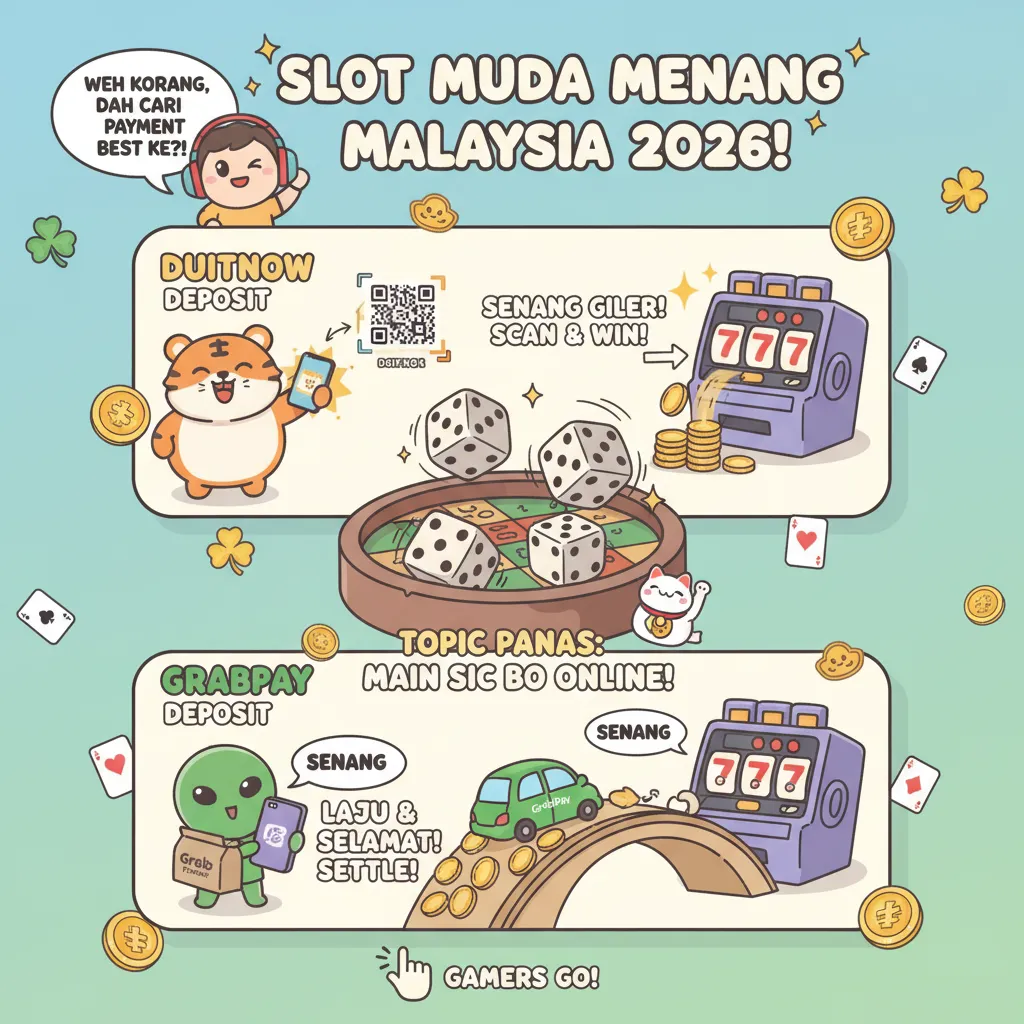 Slot Mudah Menang Malaysia: Panduan Deposit DuitNow dan GrabPay