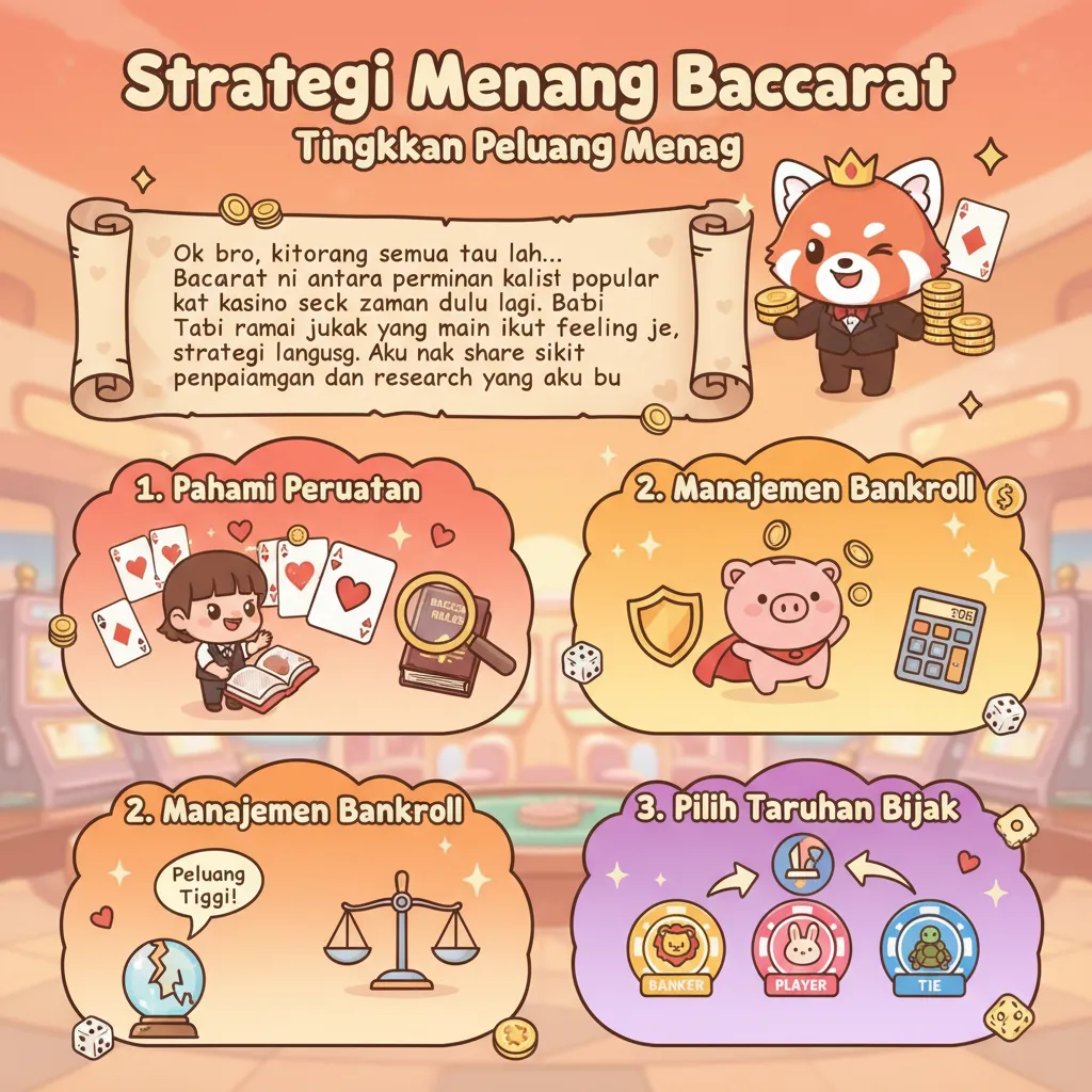 Strategi Menang Baccarat Tingkatkan Peluang Menang