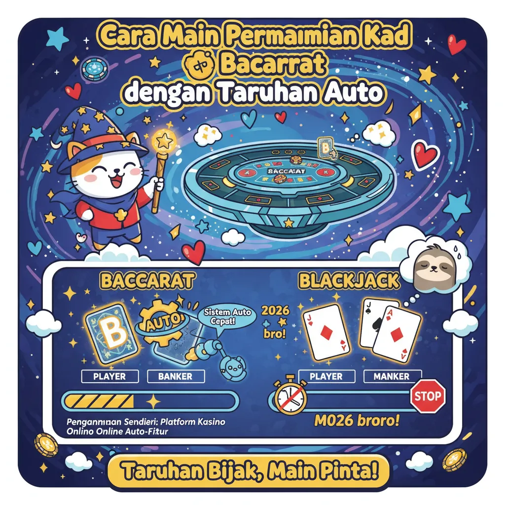 Cara Main Permainan Kad Baccarat dengan Taruhan Auto
