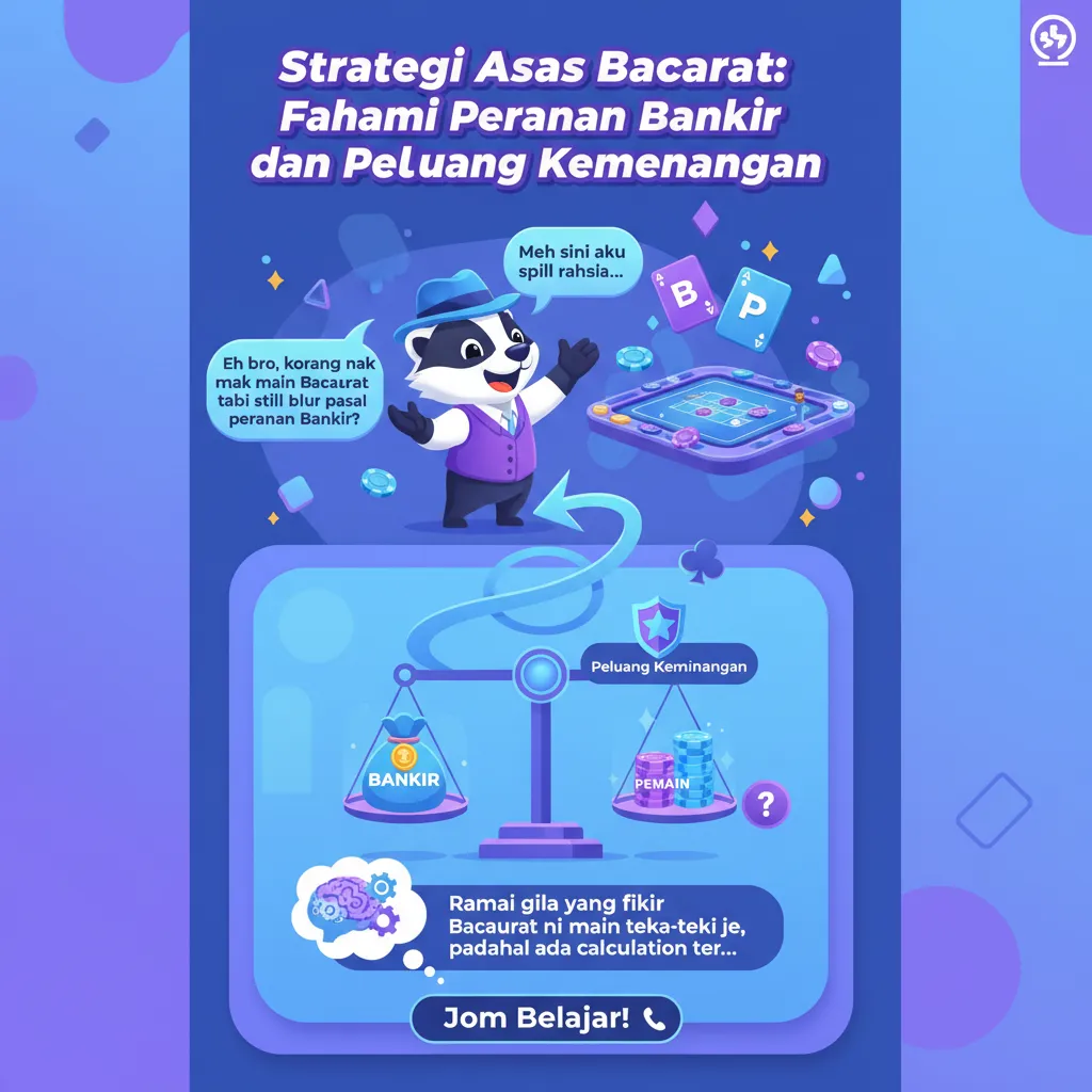 Strategi Asas Baccarat: Fahami Peranan Bankir dan Peluang Kemenangan