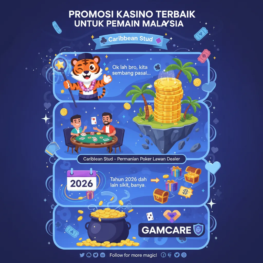 Promosi Kasino Terbaik untuk Pemain Malaysia dan Caribbean Stud