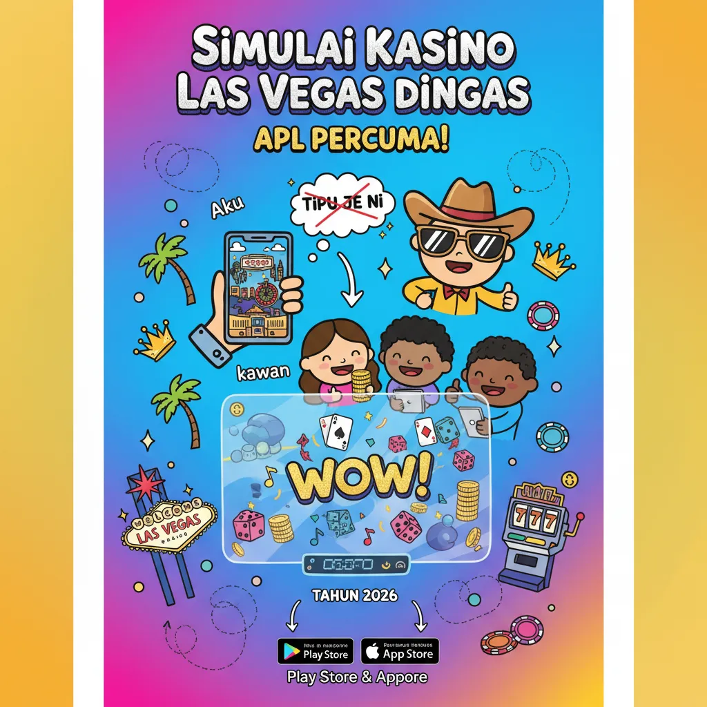 Simulasi Kasino Las Vegas dengan Apl Percuma