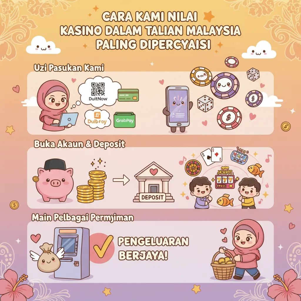 Kriteria Pemilihan dan Penilaian Kasino Dalam Talian yang Selamat dan Boleh Dipercayai