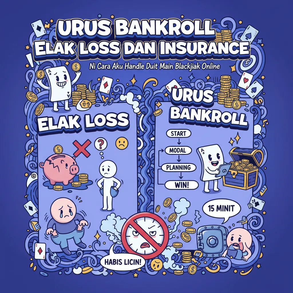 Urus Bankroll Elak Loss dan Insurance