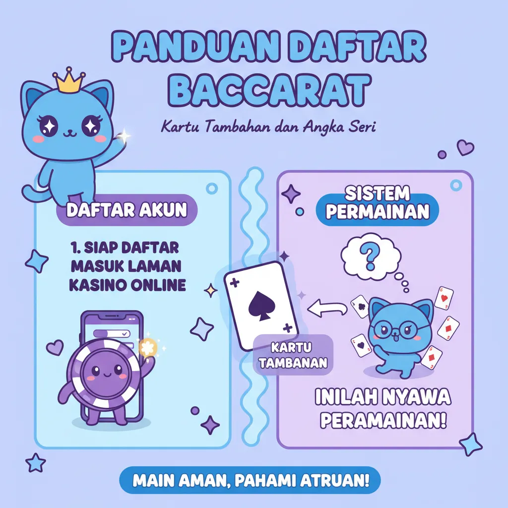 Panduan Daftar Baccarat: Kartu Tambahan dan Angka Seri