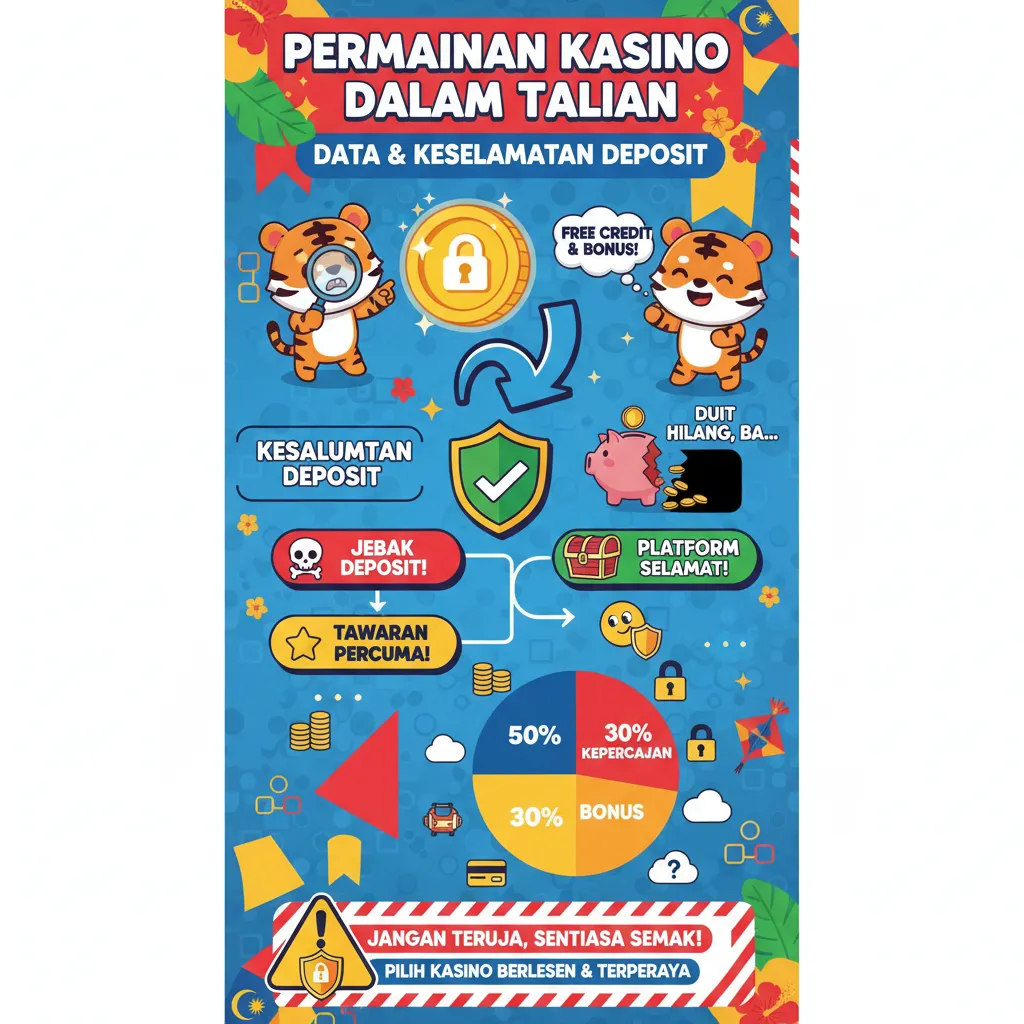 Permainan Kasino Dalam Talian: Data & Keselamatan Deposit