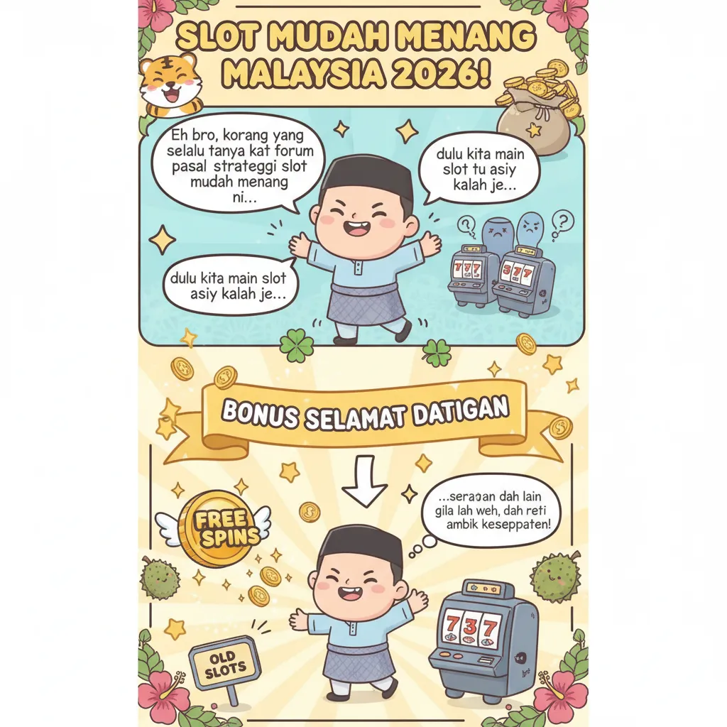 Strategi Slot Mudah Menang: Bonus Selamat Datang dan Free Spins untuk Pemain Malaysia