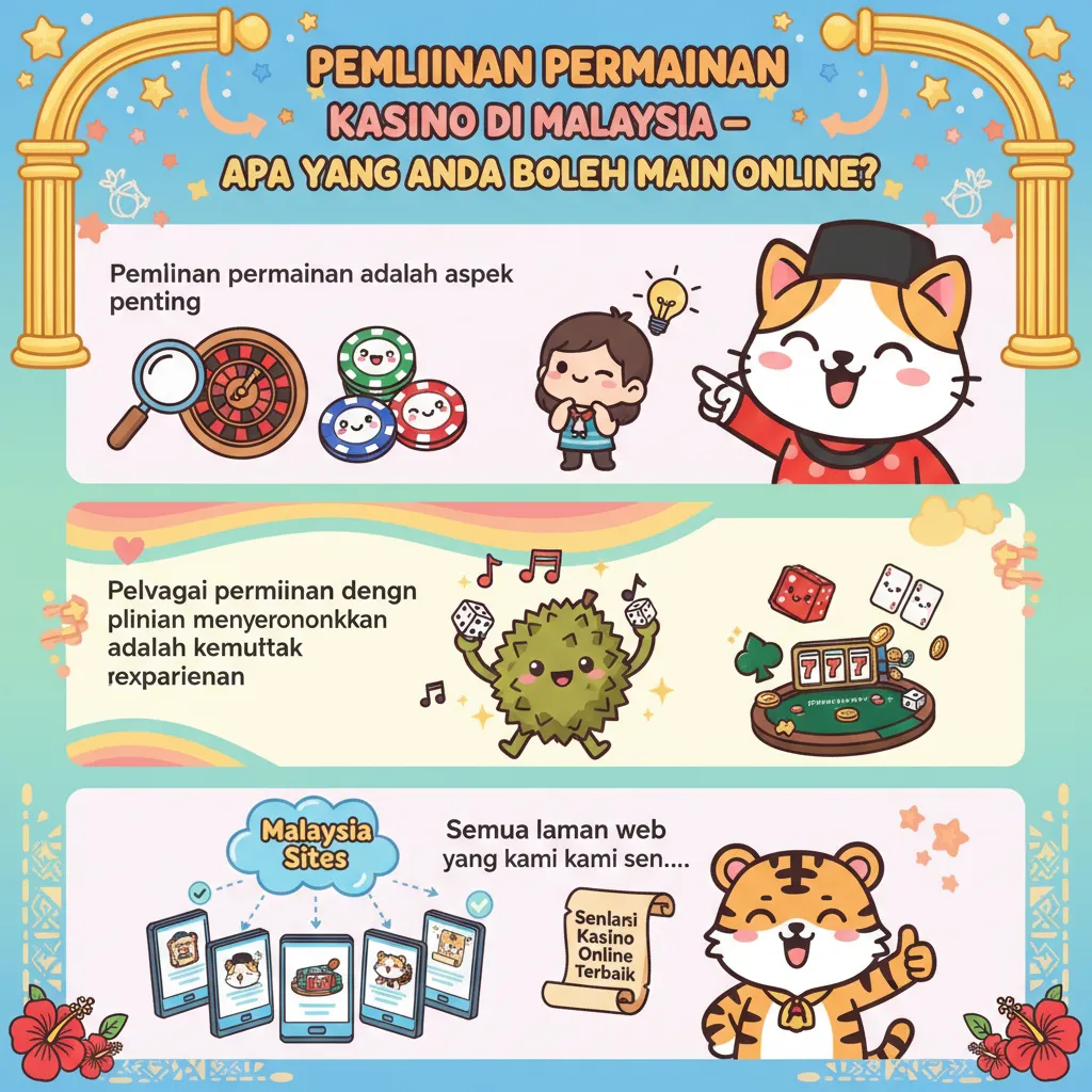 Permainan Popular, Bonus, dan Sistem Pembayaran di Kasino Dalam Talian Malaysia